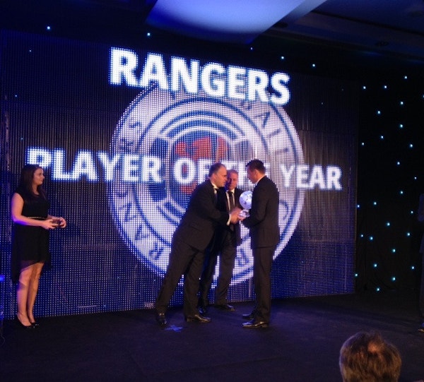 Lee McCulloch Rangers Player of the Year